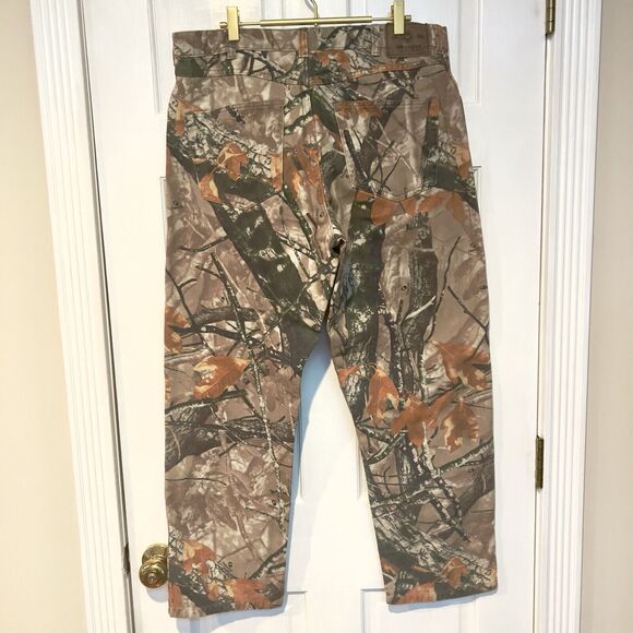 Vintage Wrangler Fusion 3-D Double Knee Camo Hunting Pants Size 36x30” Actual - Picture 2 of 11